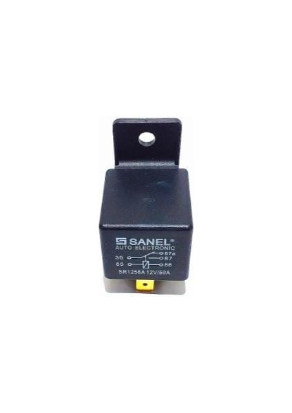 12V RÖLE 5 UÇLU 50 A (ÇİFT PLATİN) (30-85-86-87-87a)
