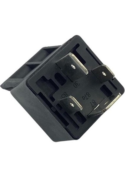 12V Röle 4 Uçlu 80 A (70 A Tipi) (2 Uç Küçük / 2 Uç Büyük) (6.3 mm / 9.5 Mm)