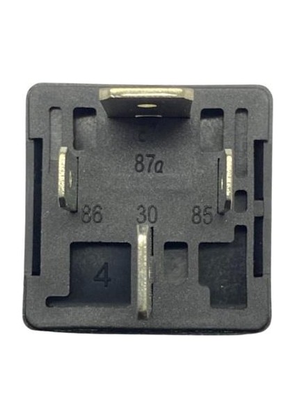 12V Röle 4 Uçlu 80 A (70 A Tipi) (2 Uç Küçük / 2 Uç Büyük) (6.3 mm / 9.5 Mm)