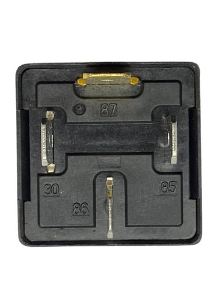 12V RÖLE 4 UÇLU 40 A (DİRENÇLİ) (TERS TİP) (30-85-86-87)