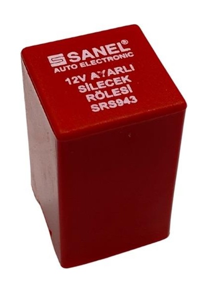 12V Silecek Zaman Rölesi 5 Uçlu Ayarlı Orj.