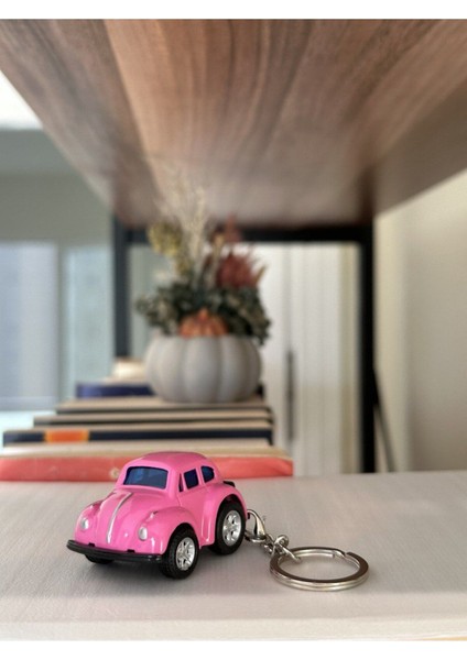 Tosbağa Vosvos Diecast Araba Anahtarlık ve Çanta Süsü