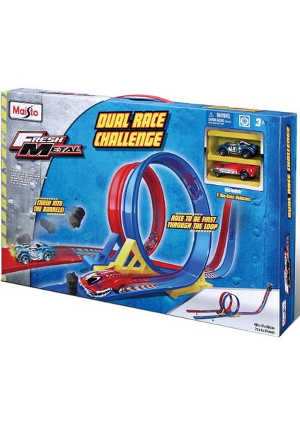 Dual Race Challenge Yarış Oyun Seti