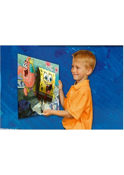 Mega Puzzle 110 Parça 3 Boyutlu Puzzle Breakthrough Sponge Bob 1