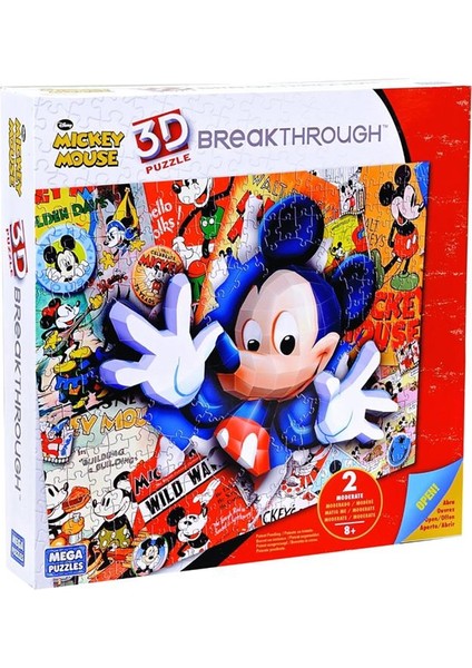 200 Parça 3D Puzzle Breakthrough Mickey fiyatları