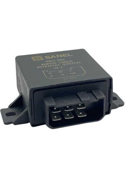 24V Silecek Zaman Rölesi (6 Uçlu)