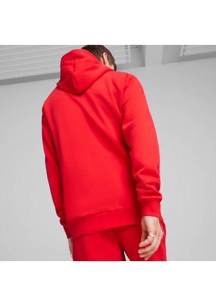 Scuderia Ferrari Erkek Motorsport Race Kapüşonlu Sweat Ceket