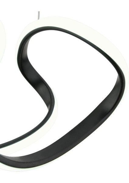 Modern Siyah Sarkıt Led Avize, 35 cm, 3'lü, ev ve ofis dekoru için ideal fırsatları