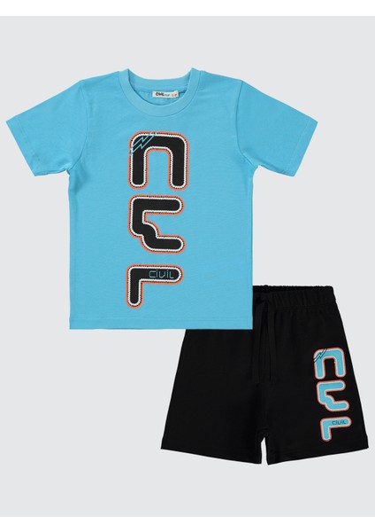 Erkek Çocuk Takım 2-5 Yaş Turkuaz
