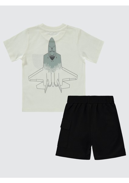 Civil Erkek Çocuk Şortlu Takım 2-5 Yaş Ekru fiyatları