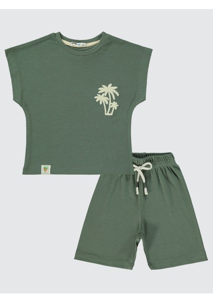 Erkek Çocuk Takım 2-5 Yaş Koyu Haki