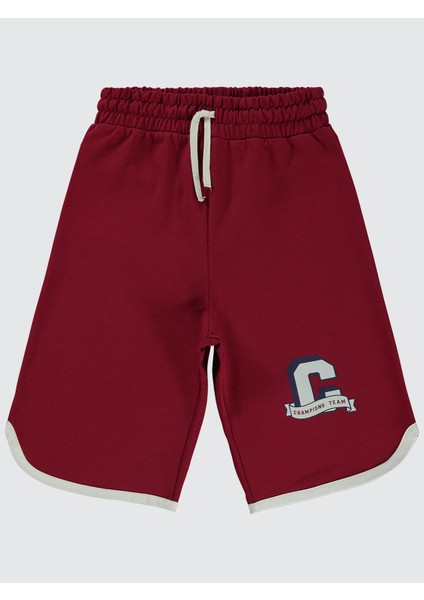 Erkek Çocuk Kapri 10-13 Yaş Bordo