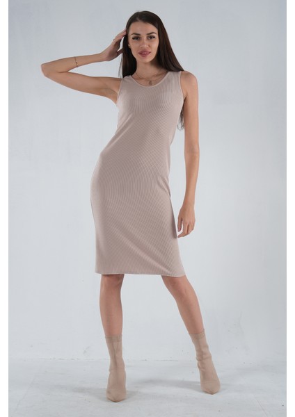 Taş Örme Kolsuz Triko Elbise 0104029.50 fiyatları