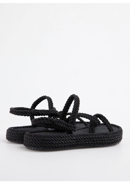 Siyah Kadın Sandalet Chong modelleri