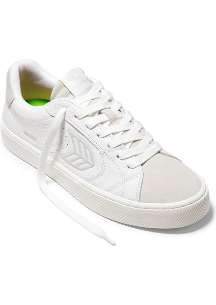 411304W50M-SALVAS Premium Leather V Beyaz Erkek Deri Lifestyle Ayakkabı fiyatları