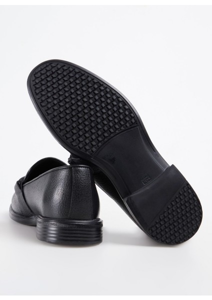 Deri Siyah Erkek Günlük Ayakkabı Chım fırsatları