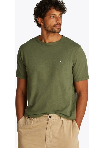 Yeşil Erkek T-Shirt MW0MW38637PLI