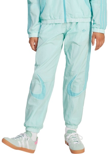 Lastikli Paça Açık Mavi Kız Çocuk Eşofman Altı Jc7887-Woven Trackpant fiyatları