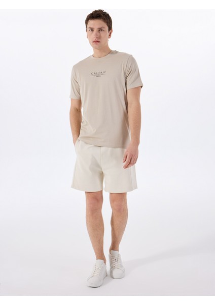 O Yaka Baskılı Ekru Erkek T-Shirt Onsvısta Reg Ss Tee fiyatları