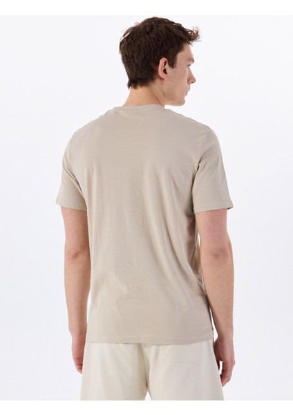 O Yaka Baskılı Ekru Erkek T-Shirt Onsvısta Reg Ss Tee indirimleri