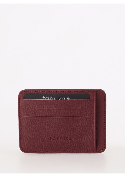 Bordo Erkek Kartlık Frk 308 Flt Açık Bordo