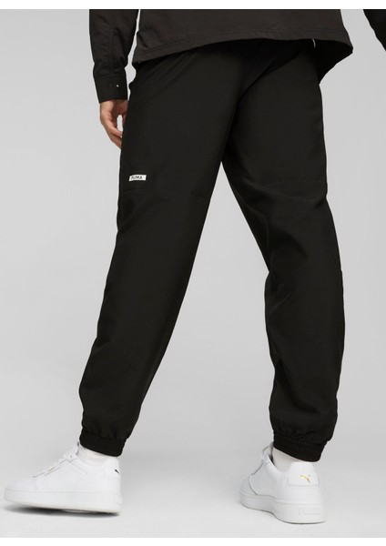 67970301 Rad/Cal Woven Pants Puma B Siyah Lastikli Bel Regular Fit Erkek Eşofman Altı