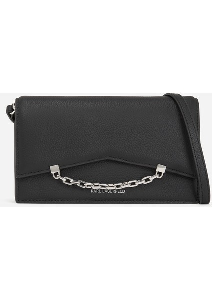 Deri Siyah Kadın Çapraz Çanta A1w32037999