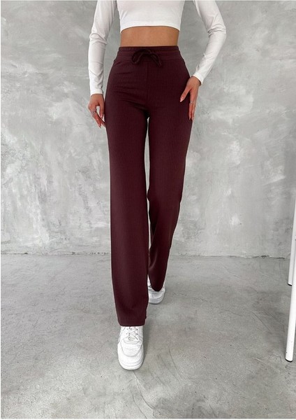 Fitilli Günlük Comfortable Pantolon-Eşofman-Içi Şardonlu fiyatları