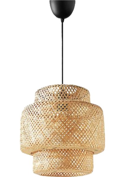 Rattan 20 cm Avize Bambu,iskandinav,bohem,modern Aydınlatma