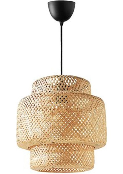 Rattan 20 cm Avize Bambu,iskandinav,bohem,modern Aydınlatma