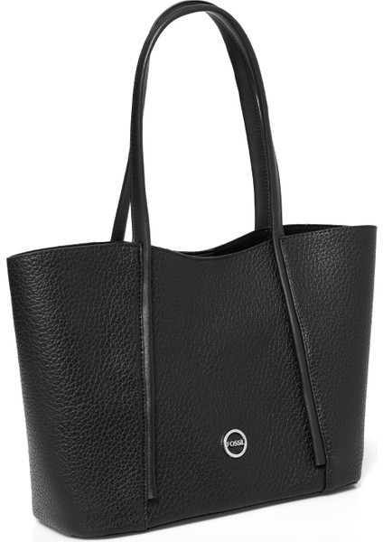 Siyah Kadın 34X25X11 cm Omuz Çantası 05FO25Y5045