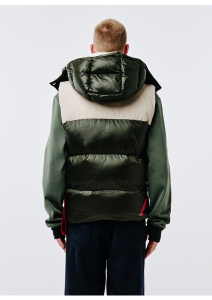 Yeşil - Bej Erkek Yelek STEWARTN064-_MAN Jacket modelleri