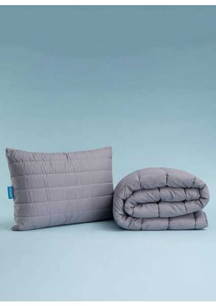 Gri Yorgan DORMIOTRIOYRGN195X215+2YASTIKKILIFI