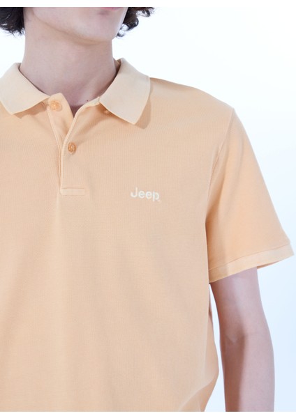 Düz Somon Erkek Polo T-Shirt J4SM-TST7232 fırsatları