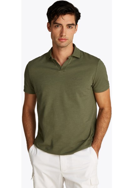 Yeşil Erkek Polo T-Shirt MW0MW38483PLI fiyatları
