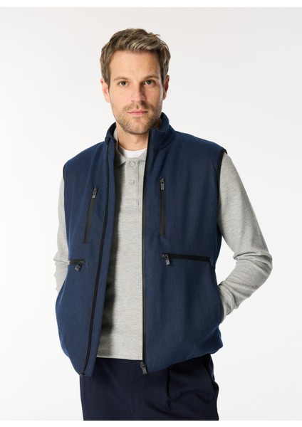 Lacivert Erkek Yelek SG42.ILDA.U780