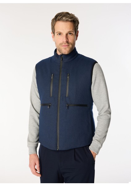 Lacivert Erkek Yelek SG42.ILDA.U780 modelleri