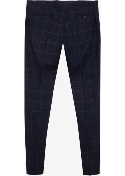 Normal Bel Normal Paça Slim Fit Lacivert Erkek Pantolon HM470549 fiyatları