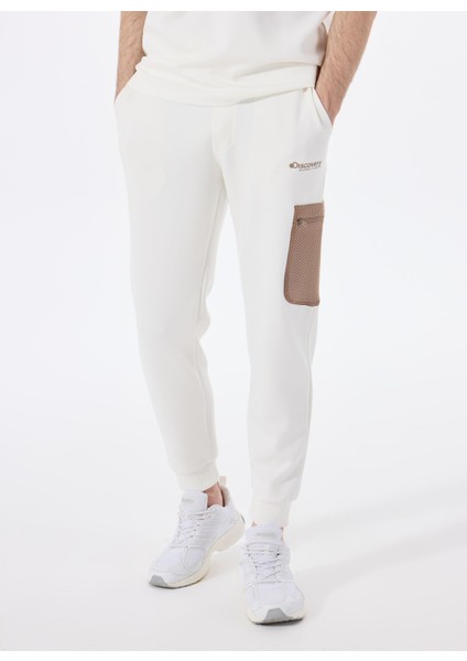 D5SM-EA3594 Kırık Beyaz Relaxed Düz Erkek Eşofman Altı fiyatları