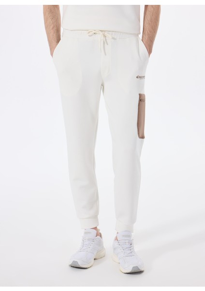 D5SM-EA3594 Kırık Beyaz Relaxed Düz Erkek Eşofman Altı fırsatları