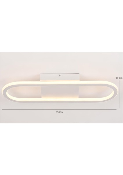 Modern oval LED plafonyer, şık ve enerji tasarruflu koridor aydınlatması fiyatları