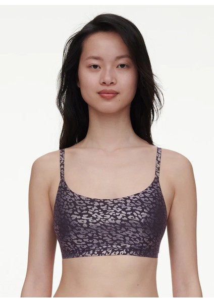 Gri - Siyah Bralet Sütyen C11DQ2 Chantelle Ss