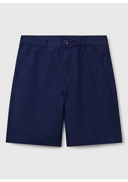 Normal Bel Regular Fit Lacivert Erkek Çocuk Şort 4AC7C903O