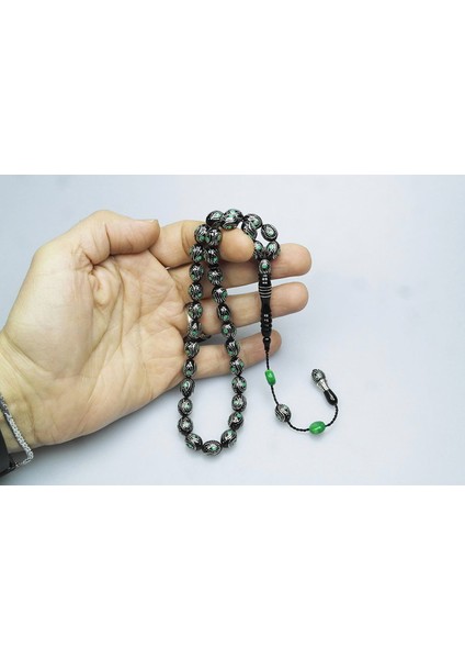 oltu Taşı Yesil Damla İçi Damla Tespih TdrTR modelleri