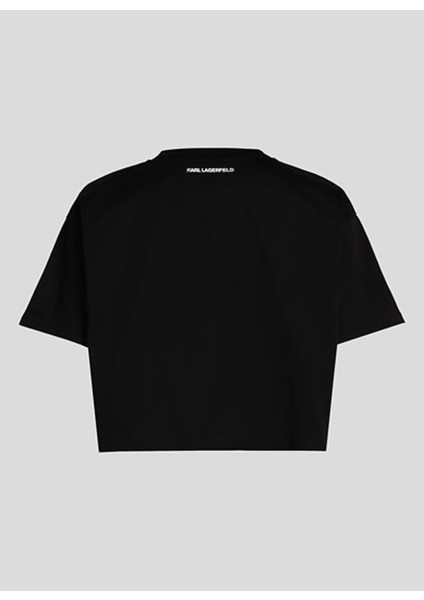 Bisiklet Yaka Düz Siyah Kadın T-Shirt A1W17074 fiyatları