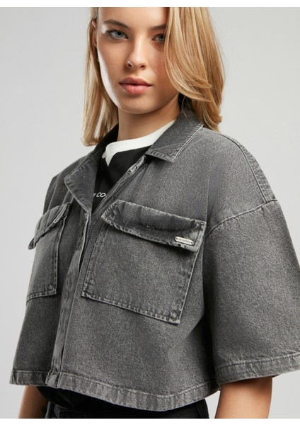 Kadın Denim Ceket 252 Lcf 131001 Loren 1 Denım