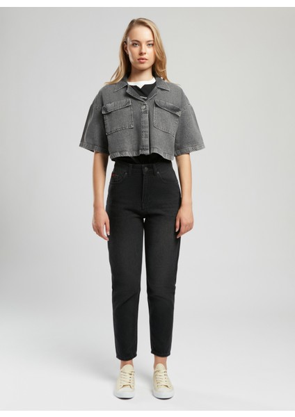 Kadın Denim Ceket 252 Lcf 131001 Loren 1 Denım
