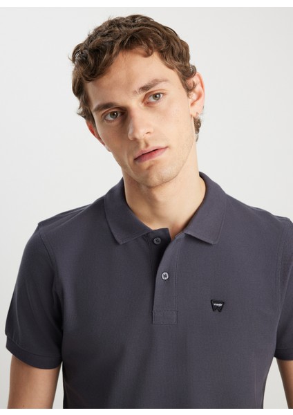 Antrasit Erkek Polo T-Shirt MW7D5K4XX2T003 Erkek Regular Polo