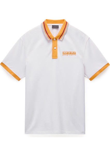 NP0A4ILYN1A1-E-MURLO Ss Beyaz Relaxed Erkek T-Shirt indirimleri