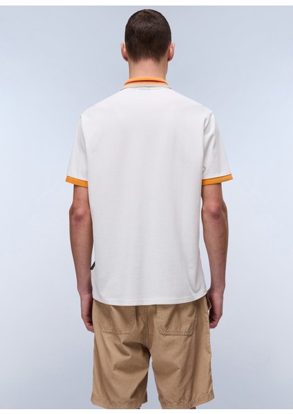 NP0A4ILYN1A1-E-MURLO Ss Beyaz Relaxed Erkek T-Shirt modelleri